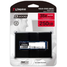 Kingston A2000 250GB M.2 NVMe Internal SSD